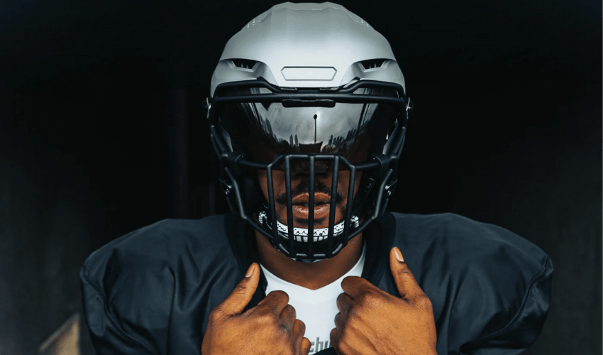 The Football Helmet from Vicis Enhanced with 3D Printing