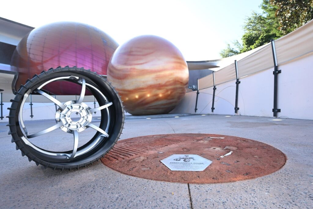 NASA and Disney Unveil Mars Rover Imprints and 3D Printed Parts at EPCOT